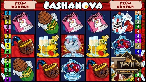 Các biểu tượng chính của trò chơi Cashanova slot