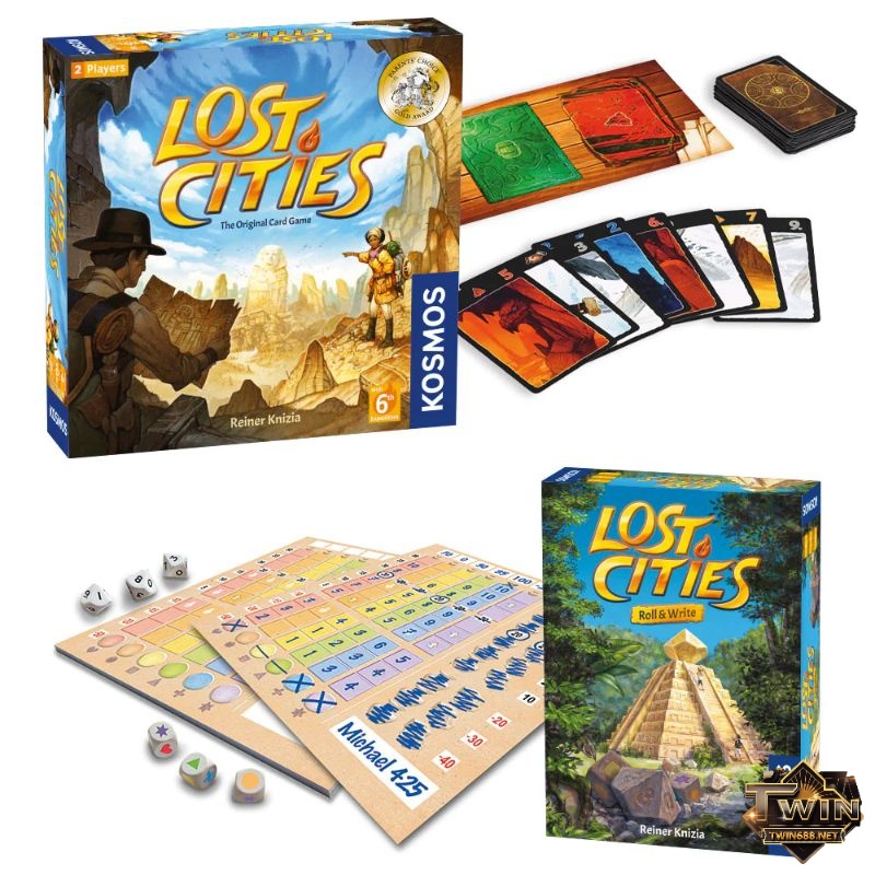 Lost Cities là một trong những tựa Game Solo 2 người hấp hấp dẫn