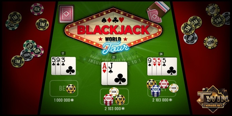 Blackjack trò chơi đánh bạc phổ biến nhất tại các casino trên thế giới