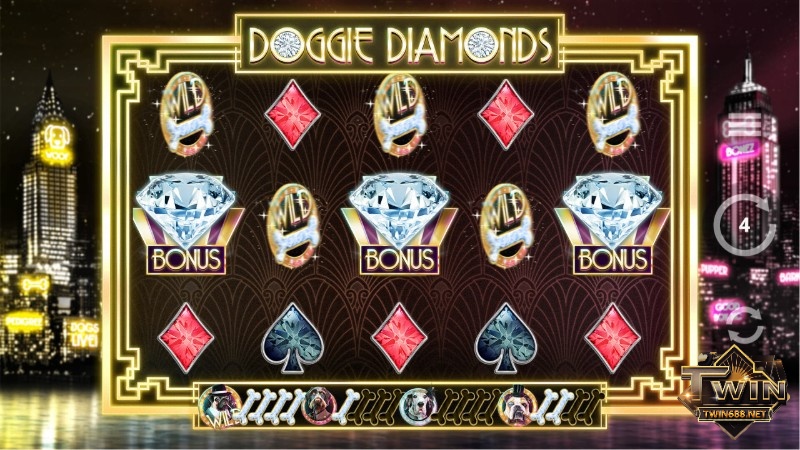 Cách chơi Doggie Diamonds cực đơn giản