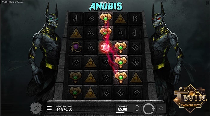 Anubis game: Game slot Hand of Anubis có cách chơi đơn giản