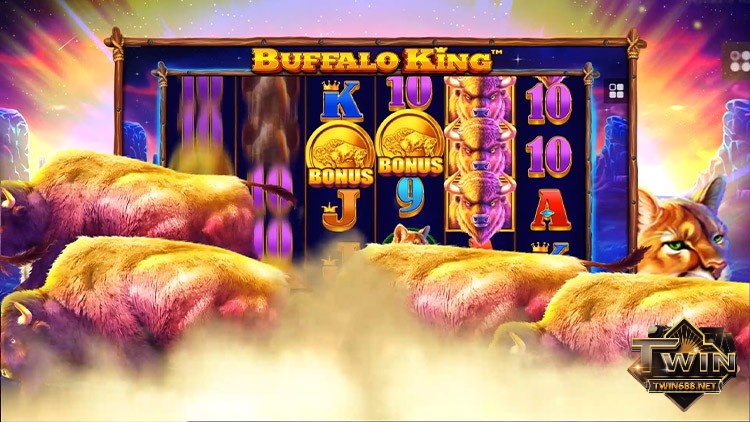 Điều đặc biệt của Buffalo King Pragmatic Play là biểu tượng phần thưởng trâu vàng 