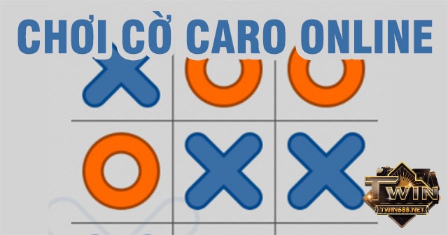 Luật chơi cờ caro là sử dụng một kí tự X hoặc O để đánh dấu trên bàn cờ