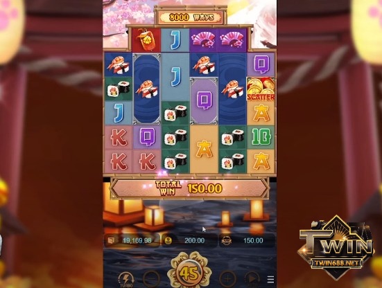 Giao diện chính của trò chơi Sakura Neko